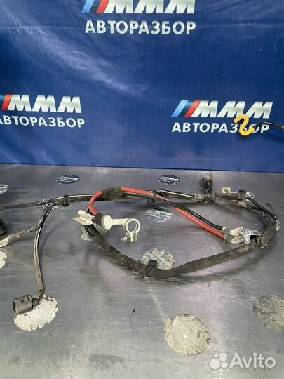 Клемма аккумулятора плюсовая Skoda Rapid