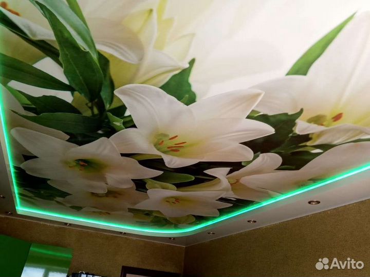 Натяжные потолки установка