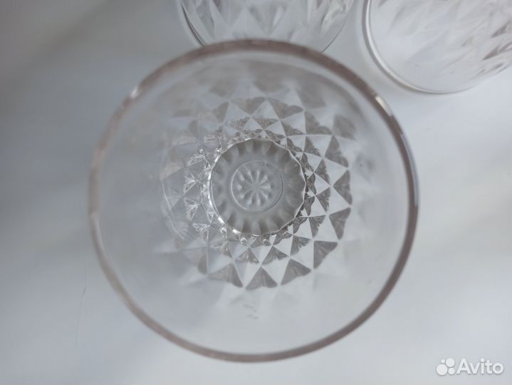 Стаканы, рюмки, солонка СССР