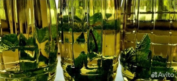 Оливковое масло первого отжима с мятой 0,5 л