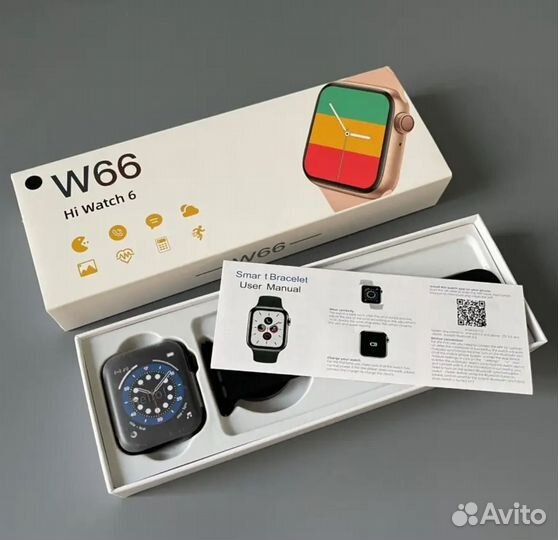 Смарт часы W66