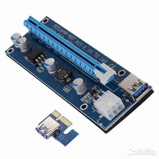 Райзеры PCI-E и переходники