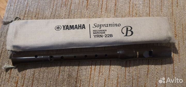 Блокфлейта yamaha с нотами