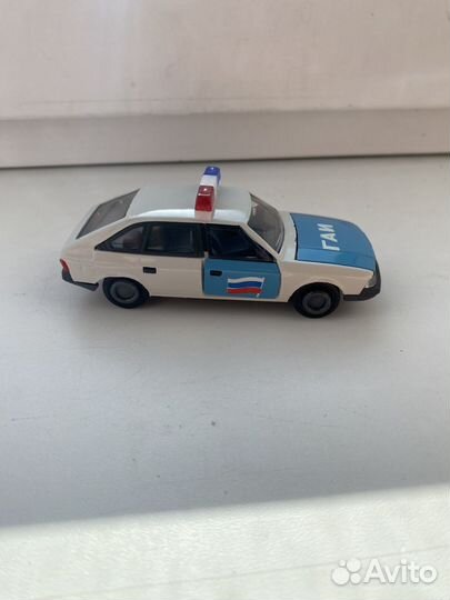 Коллекционная модель москвич 2141 гаи СССР