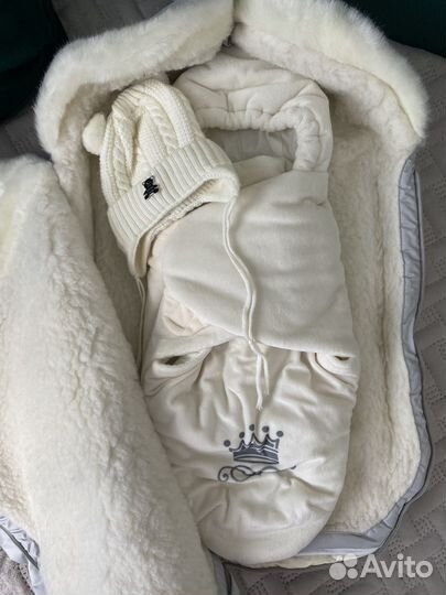 Конверт на выписку зимний