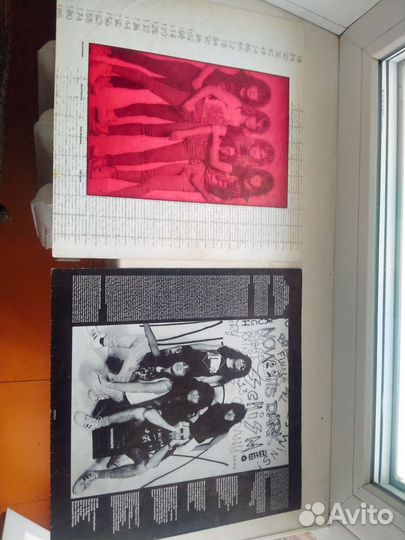 Вкладыши виниловых пластинок