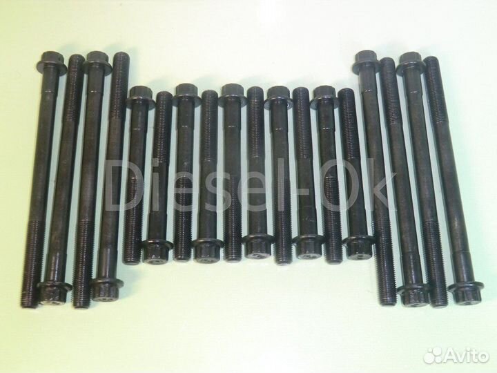 Болты гбц комплект двс 1KD-FTV 2KD-FTV hilux