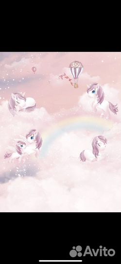 Фотообои детские размео 1х2.5