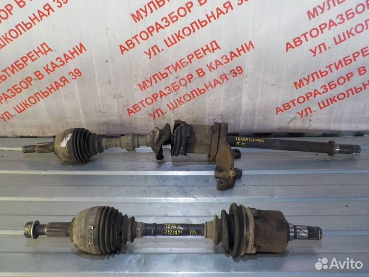 Привод передний левый правый Теана J32 3.5л АКПП
