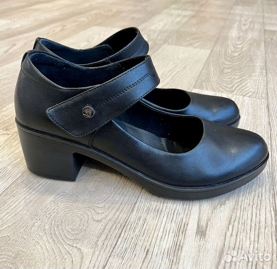 Туфли кожаные