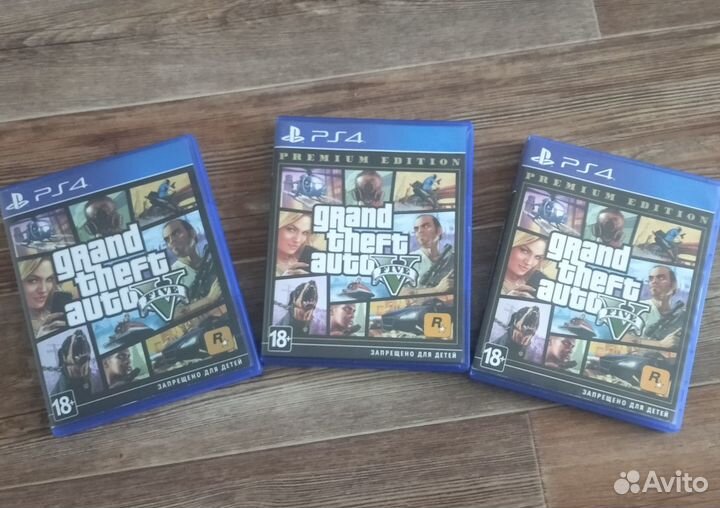 Игра GTA 5 для приставки PS 4