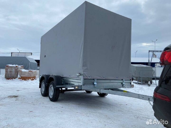 Прицеп для снегохода. Установим фаркоп. Доставка