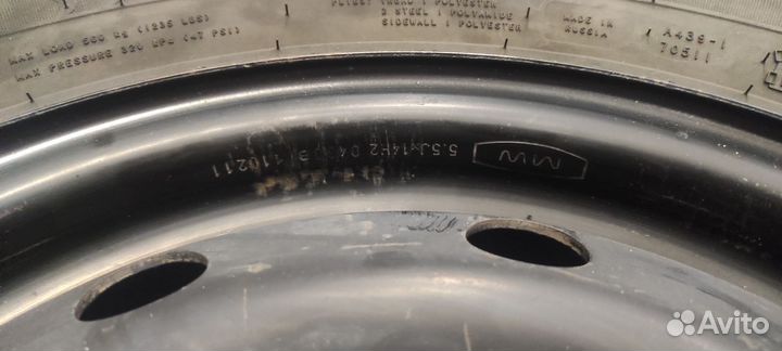 Колеса в сборе R14 летние 4 шт