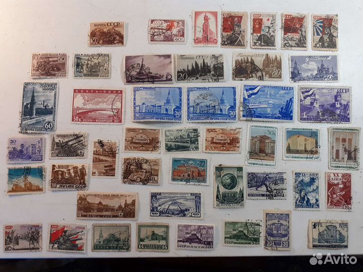 Марки СССР ранние советы 1930е годы