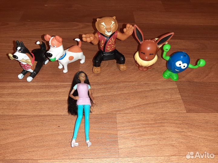 Фигурки Макдональдс, Киндер, Чупа-Чупс, Барби