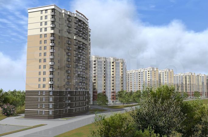 2-к. квартира, 56,2 м², 9/17 эт.