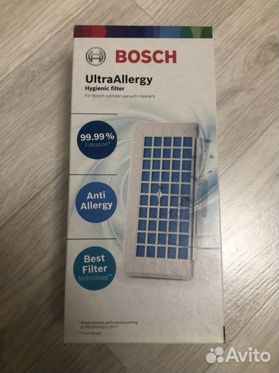 Hepa фильтр Bosch, BBZ154UF, BBZ154HF