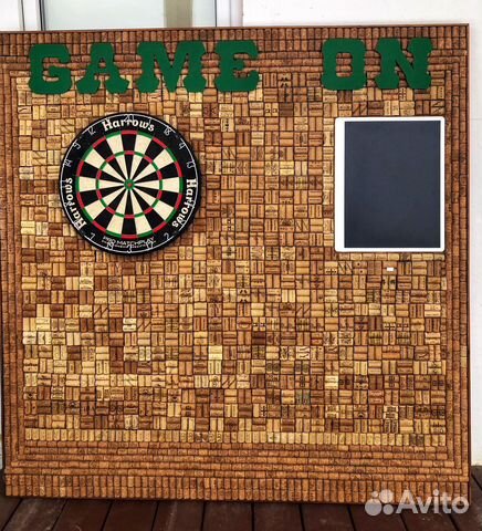 Панно дартс ручная работа