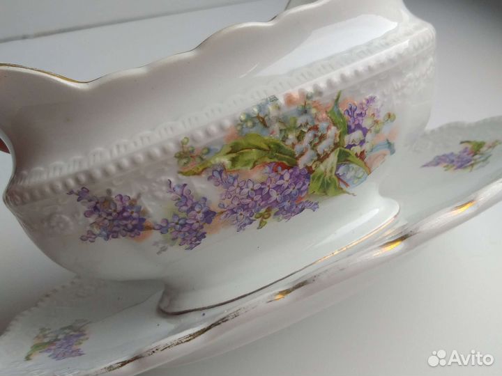 Соусник Кузнецов, сливочник Гарднер