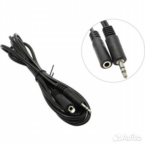 Кабель удлинительный Jack 3.5 5bites AC35J-020F 2
