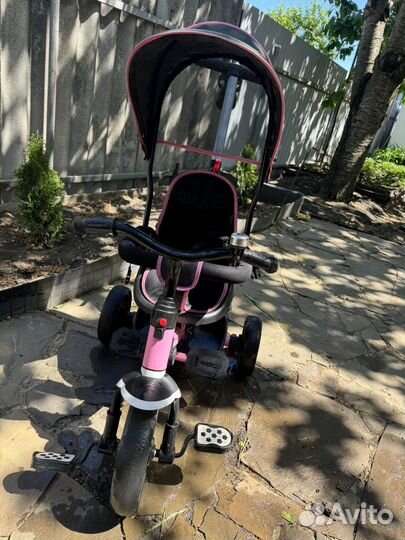 Велосипед трехколесный с тентом