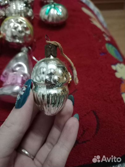 Елочные игрушки СССР советские
