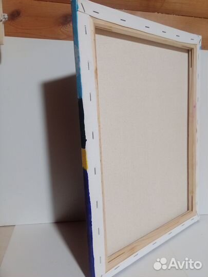 Картина маслом на холсте горный пейзаж