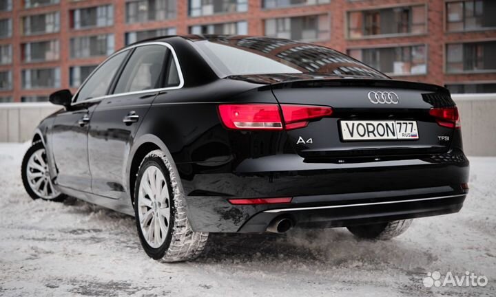 Аренда Audi A4 от одной минуты в Москве