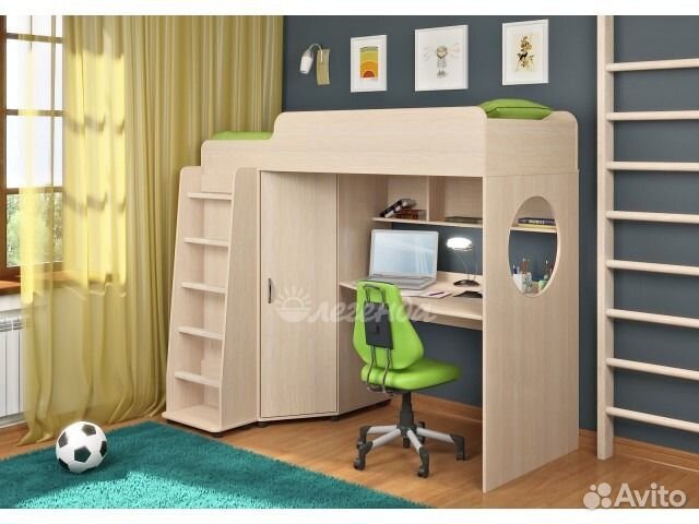 Кровать чердак