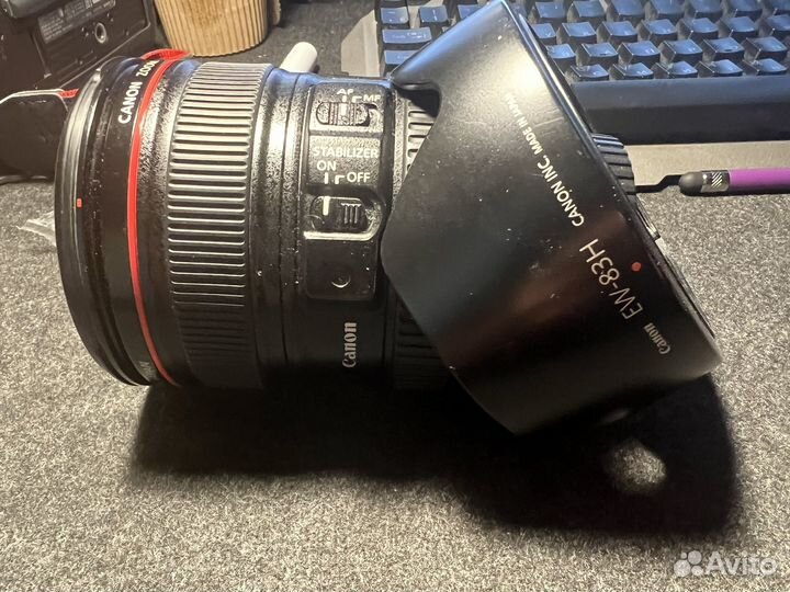 Объектив Canon ef 24-105 mm f/4 IS usm