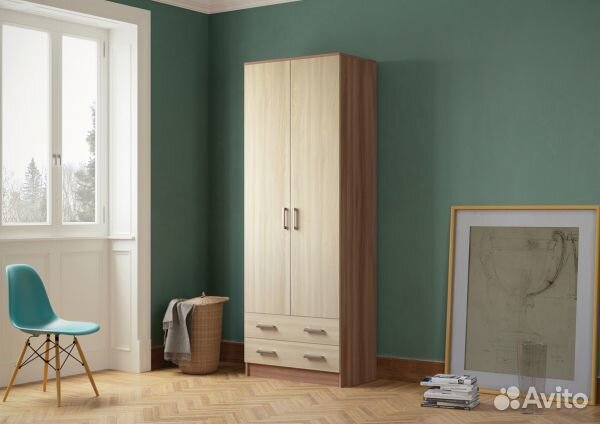 Шкаф с полками 