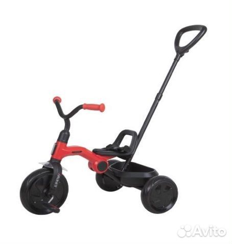 Велосипед трехколесный QPlay LH510 EVA колеса с ру