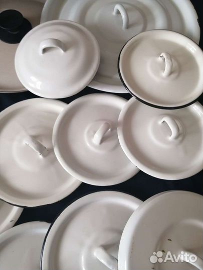 Крышки эмалированные