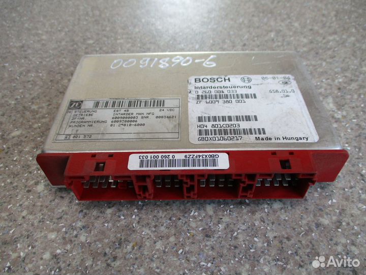 Блок управления ретардой MAN 81258106000