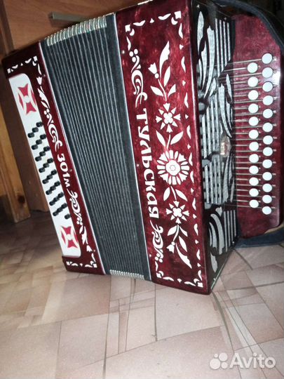 Гармонь тульская 301м
