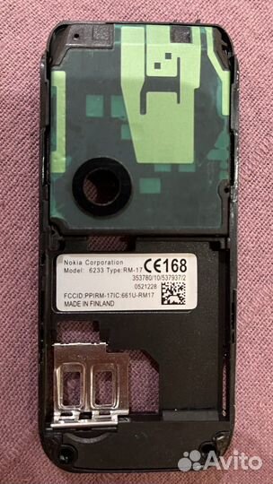 Nokia 6233 средняя часть в сборе