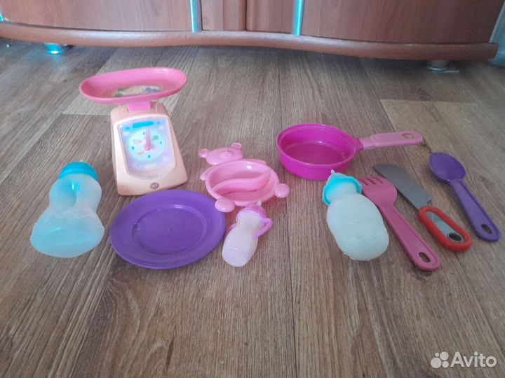 Овощи и посуда