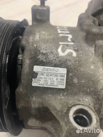 Компрессор кондиционера Toyota Auris