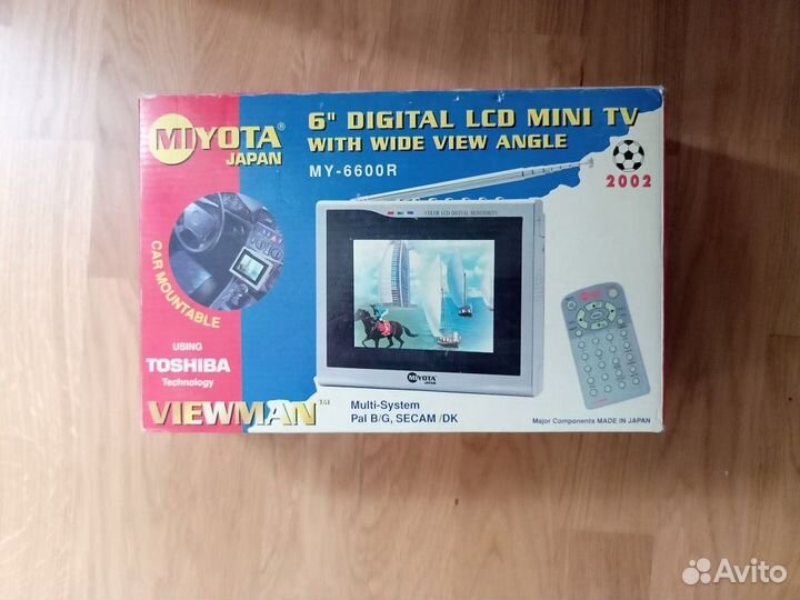 Телевизор портативный Miyota MY-6600R