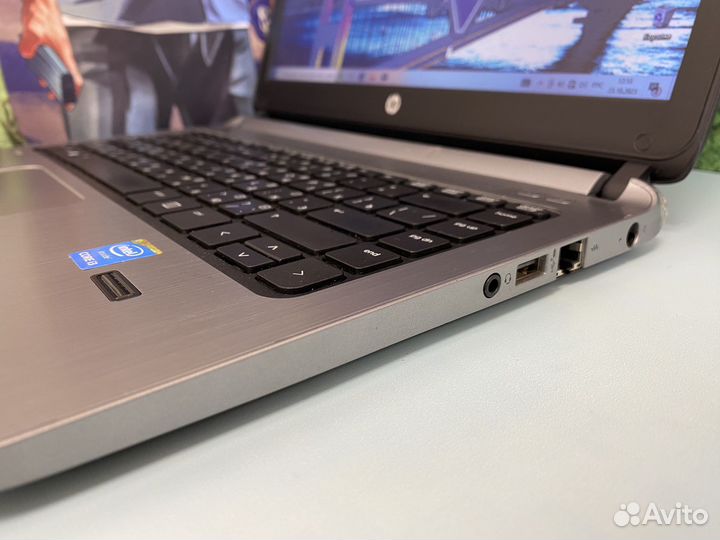 Мощный Ноутбук HP i3/SSD+HDD/6gb