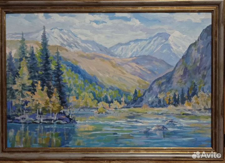 Картина маслом. Пейзаж