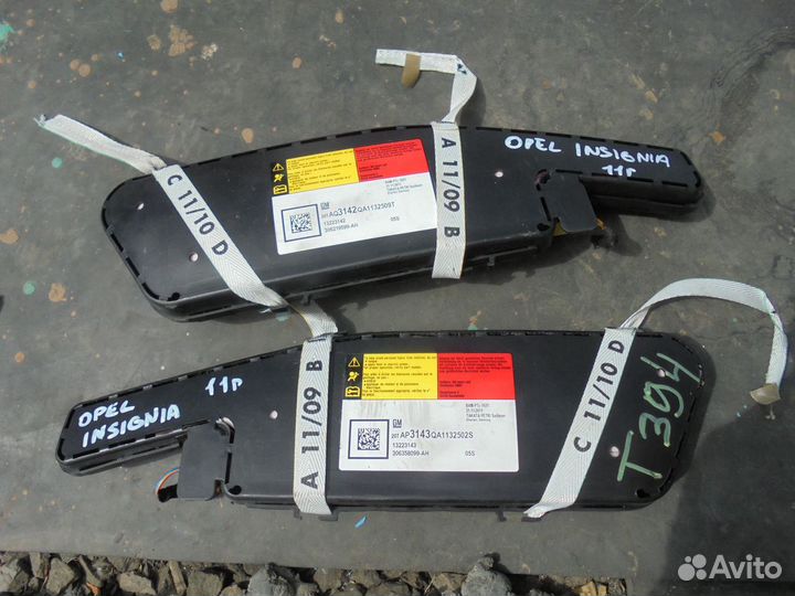 Подушка безопасности боковая opel insignia