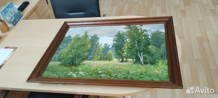 Картина члена сх СССР С.В.Неустроева