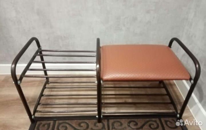 Подставка для обуви с сиденьем