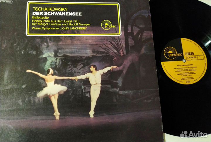 Чайковский лебединое озеро винил Германия 1971