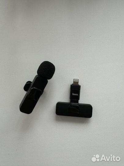 Беспроводной петличный микрофон с Type-C, петличка