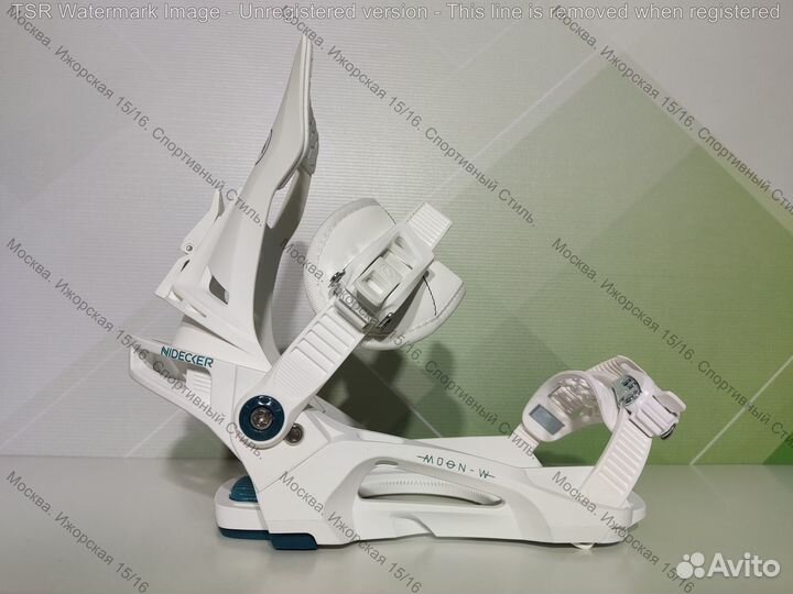 Крепления для сноуборда nidecker muon-W white NEW