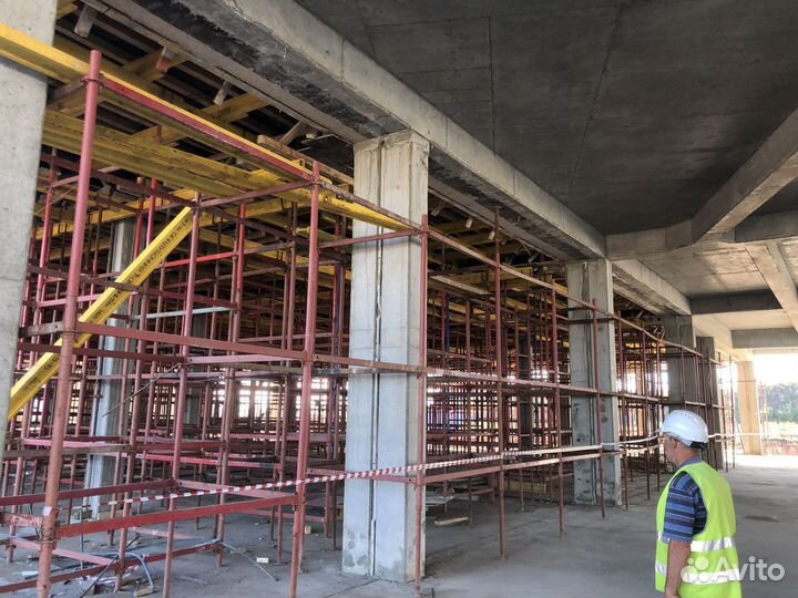 Леса строительные, аренда