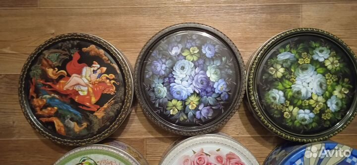 Жестяные коробочки, банки