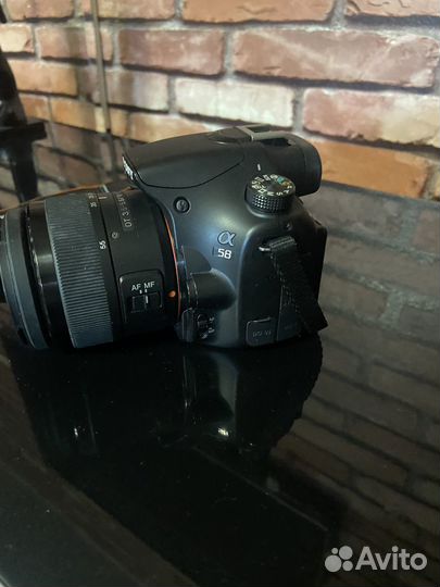 Зеркальный фотоаппарат Sony Alpha SLT-A58 Kit